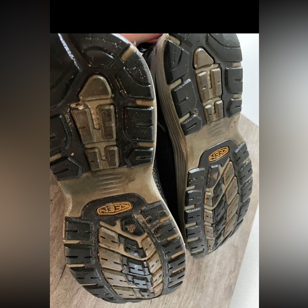 Womens keen steel toe shoes size 8 black - Picture 5 of 8